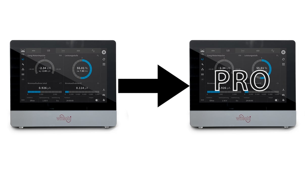 Witschi Upgrade van Terminal naar Terminal PRO (Software)