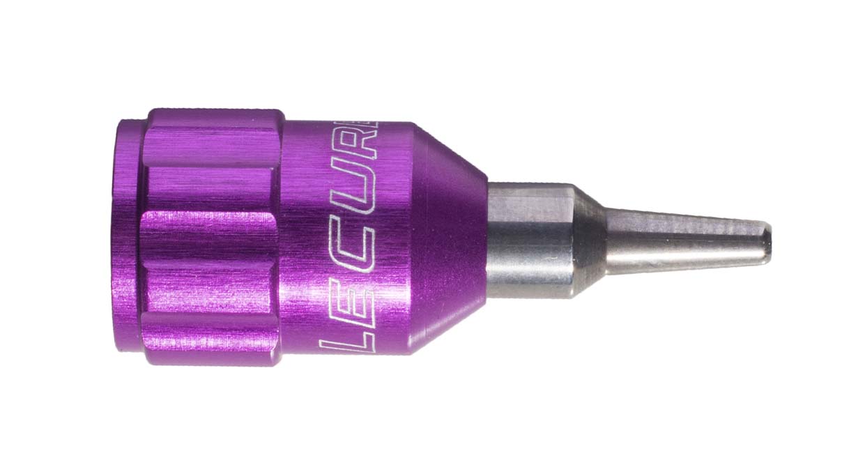 Lecureux Schraubendreherkopf Screw-On, Ø 1,4 mm, violett
