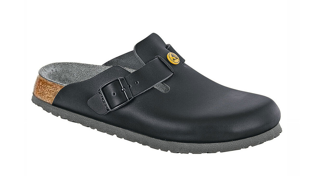 ESD clogs, size 40, black, normal fit