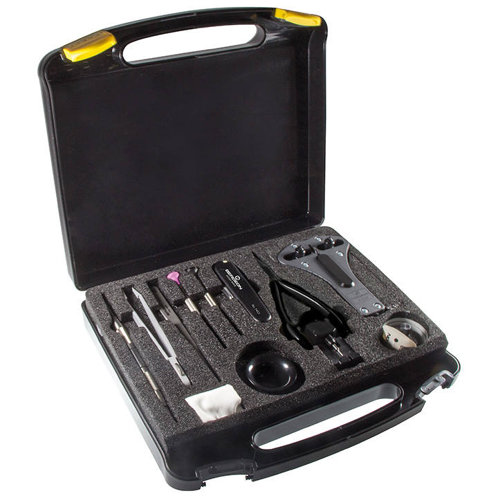 Bergeon 7812 Quick Service tool box, 18 pieces