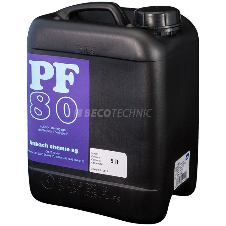 PF 80 Säure- und fettfreie Reinigungslösung zur Auflösung von Industrieöl
