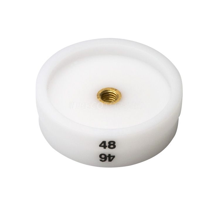 Delrin-Druckstücke, rund Gr. 46-48