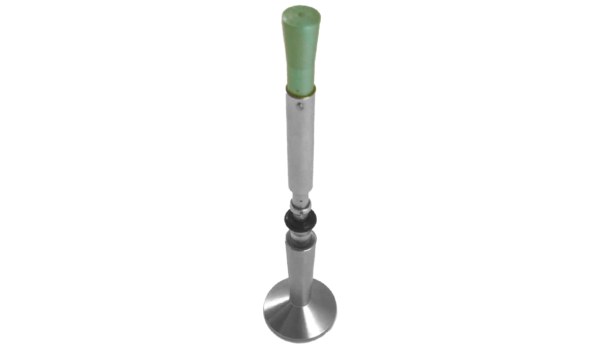 Jismaa Oliesmeersysteem met hydrostatische druk, 30/100, ext. Ø 0,3 mm / int. Ø 0,12 mm, uitgerust met
een afstelsysteem voor de nauwkeurige hoeveelheid smeermiddel, groen