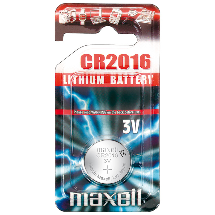Maxell CR 2016 Lithium 1er Blister