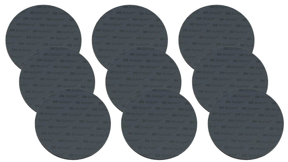Jooltool Flat Top Cushion Pads, Ø 100 mm, 9 pieces