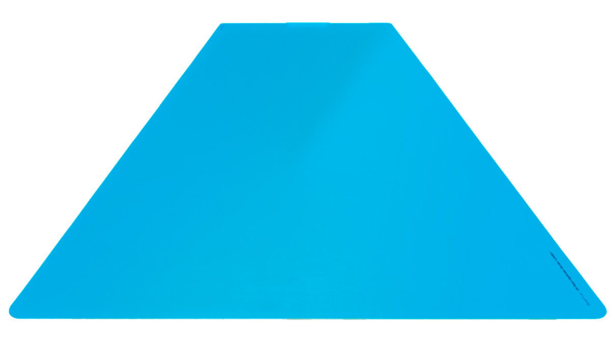 Schmutzfangmatte für Zugangsbereiche, blau, 0,6 x 1,2 m