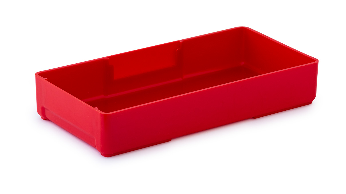 Lista Einsatzkasten, 9 x 4,5 E, für 50 mm Fronthöhe, 6 Stück