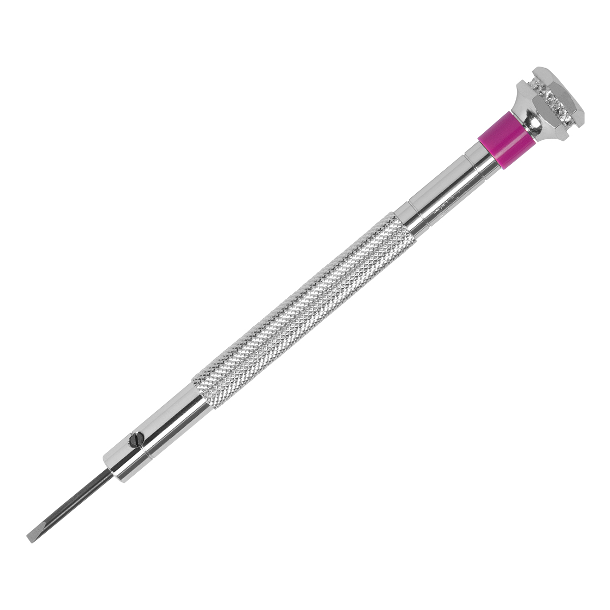 BasicPlus screwdriver, slot, 1,6 mm, violet