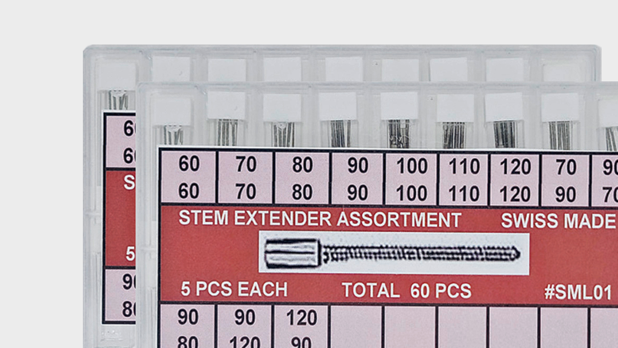 Assortments of winding stems