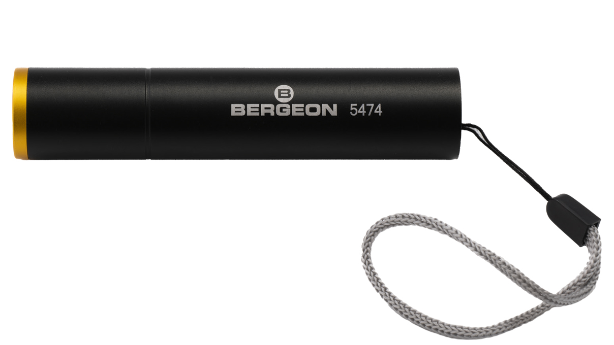 Bergeon 5474 UV-zaklamp, aluminium behuizing