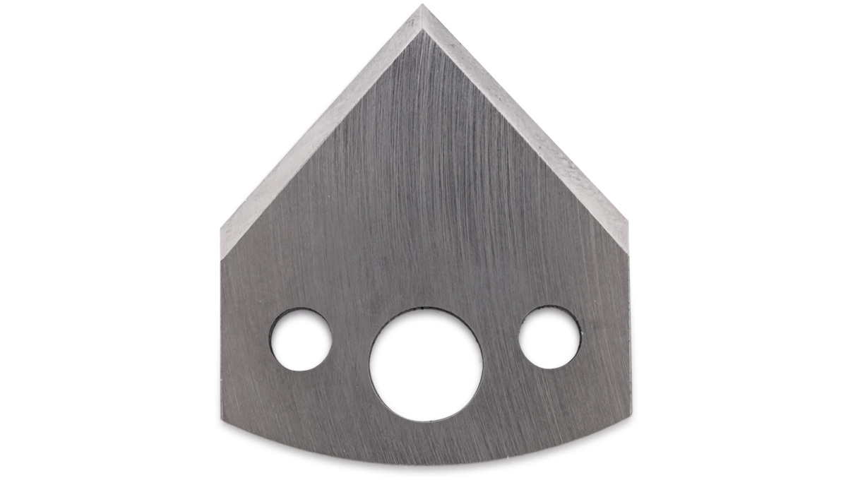 Reserveblade BCH (R90) voor hardmetalen shaper voor het vormen van polijstviltschijven