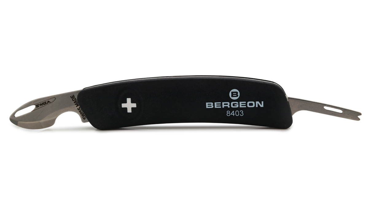 Bergeon 8403 Multifunktionswerkzeug, Gehäuseöffner und Federstegwerkzeug