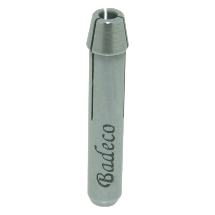 Badeco chuck for hand piece, concentric, exchangeable, Ø 1.05 mm
