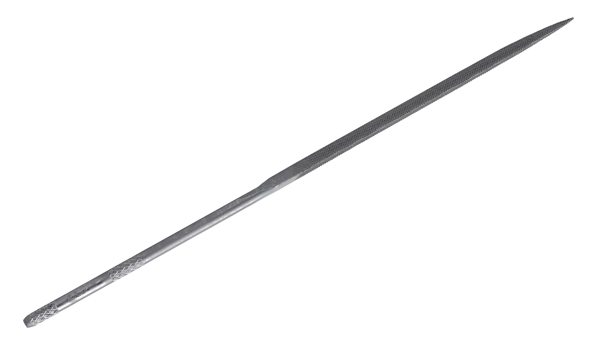 Naaldvijl, driekant, 160 mm, slag 2