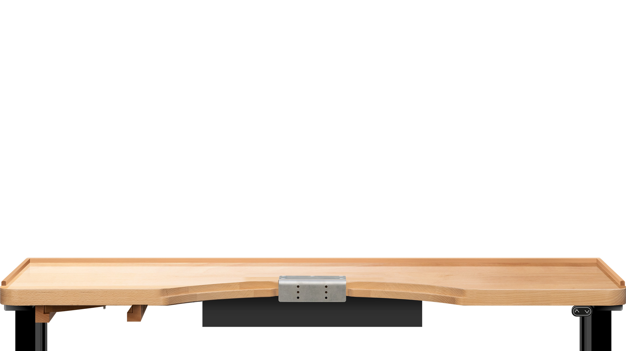 Benchtop with removable insert plate, beech, optional equipment for Ergolift Evolution Gold 140 cm Benchtop with removable insert plate, beech, optional equipment for Ergolift Evolution Gold 140 cm