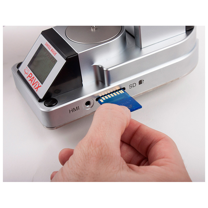 VOH Pavix watch test device with complete control at hand-fitting