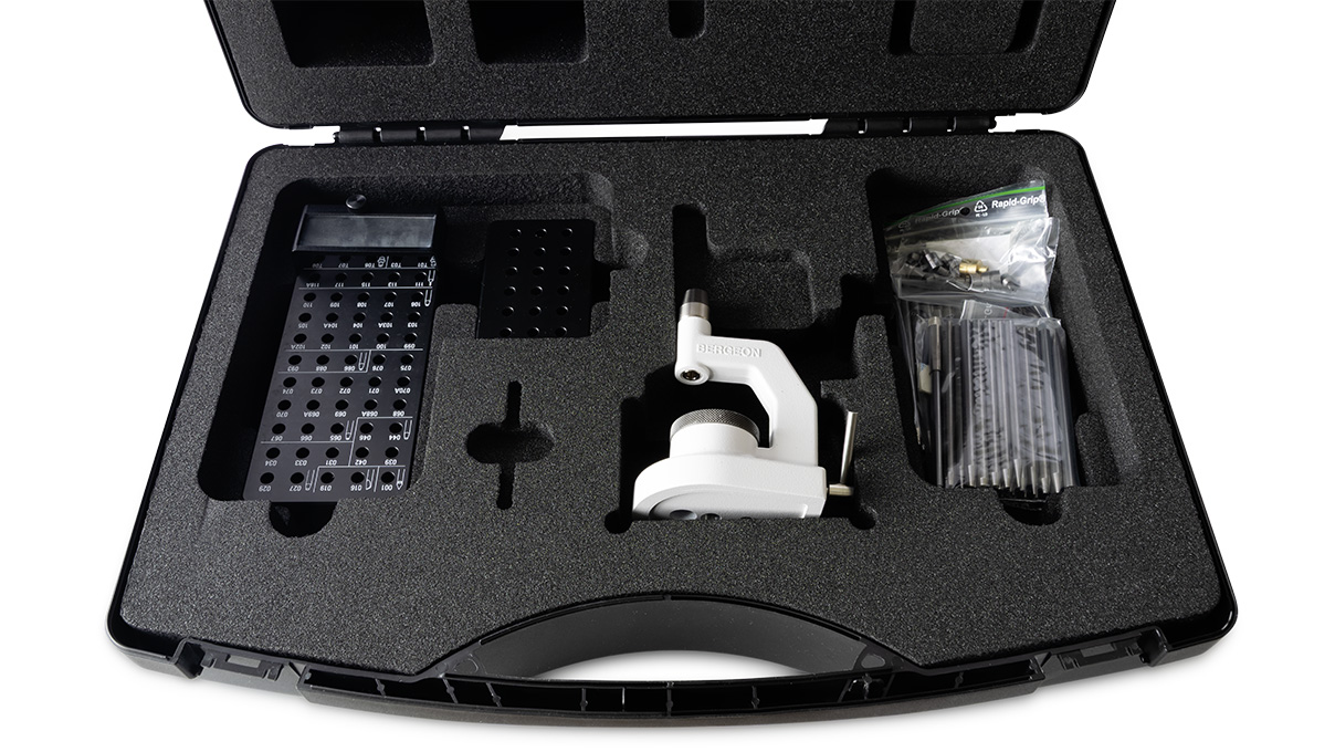 Bergeon 15285-B ponsendoos met 50 ponsen, in koffer