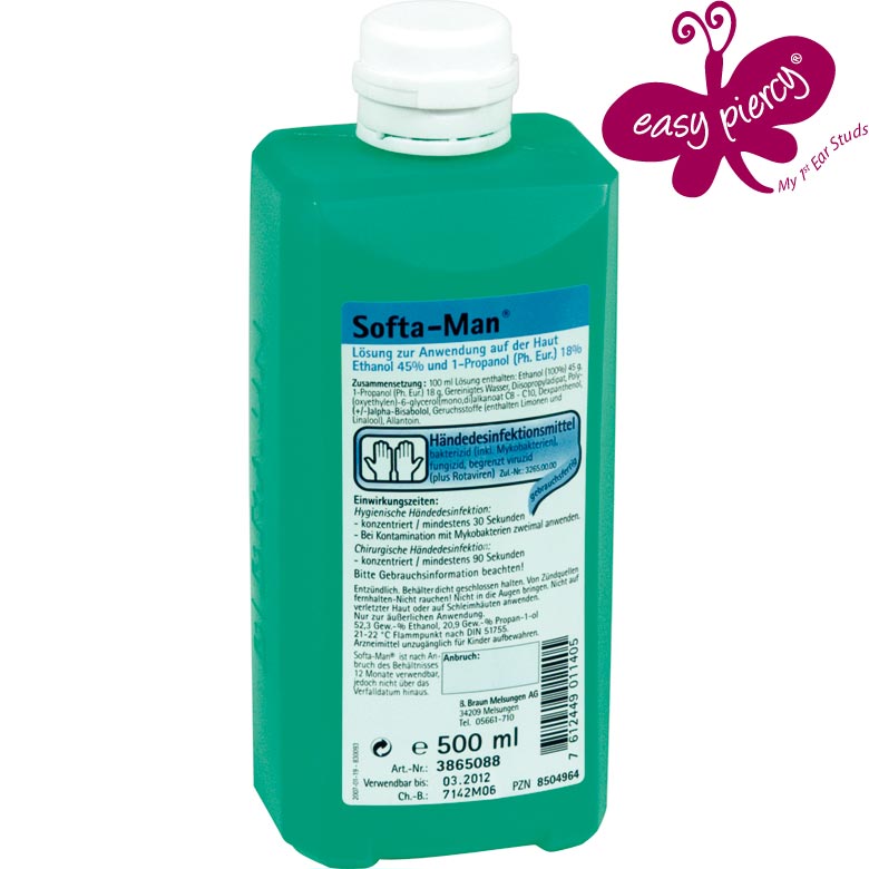 Softa-Man hand disinfectant, 500 ml