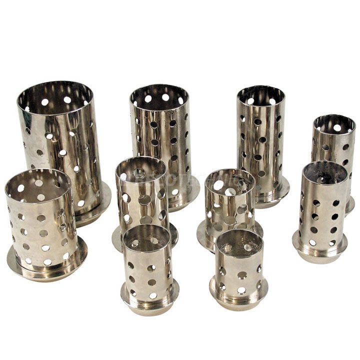 Perforated flask with flange 70 x 100 mm