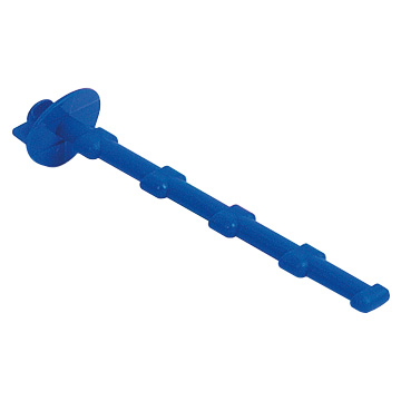 Schlüssel für Kunststoffbehälter und Deckel, blau, Größe 5