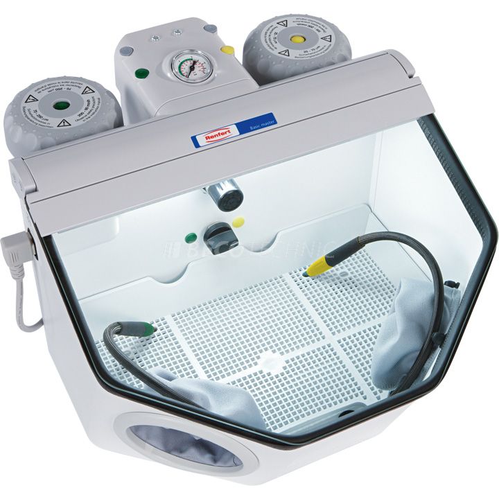 Renfert Basic Master Fine Sandblasting including 2 tanks 25-70 µm + 70-250 µm, 230 V