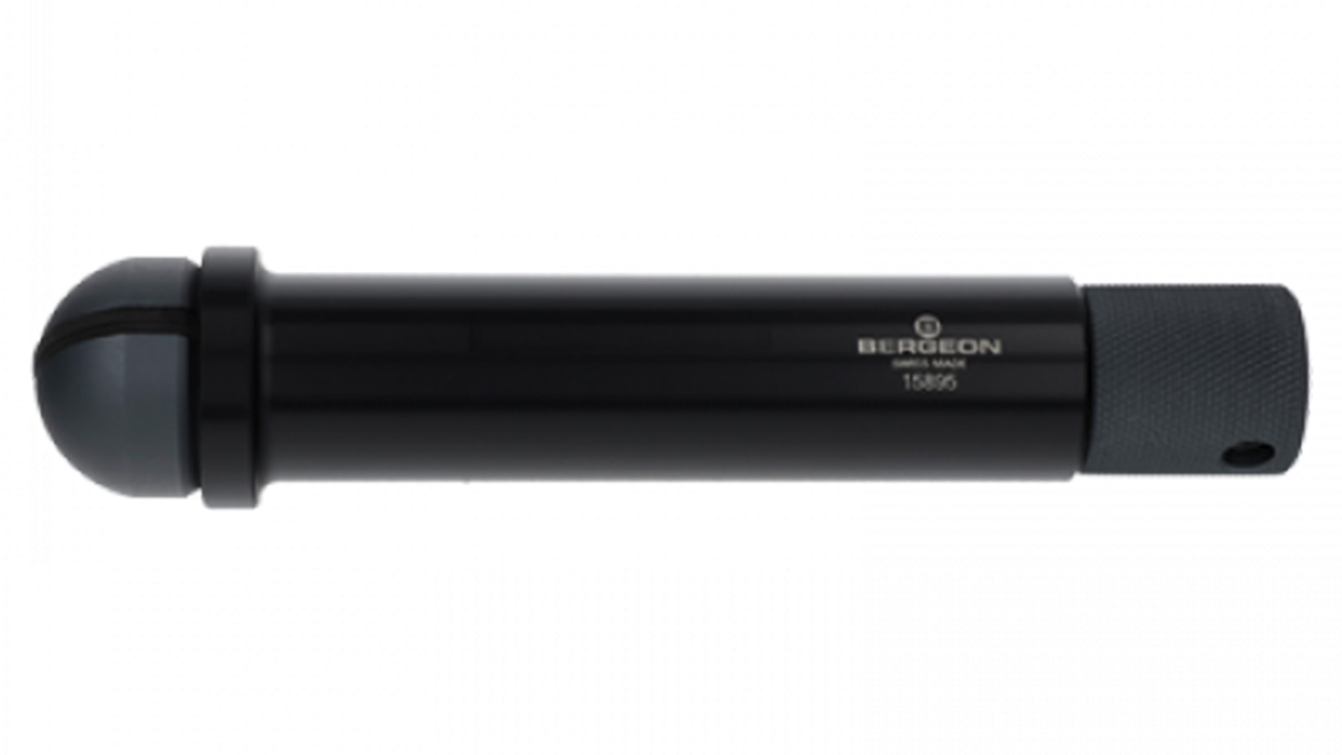 Bergeon 15895 Spannkloben, eloxiertes Aluminium, Öffnung 0 - 10 mm