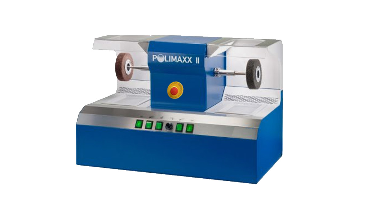 Polishing machine Polimaxx 2, dust suction, stepless, 2 workplaces, maintenance-free