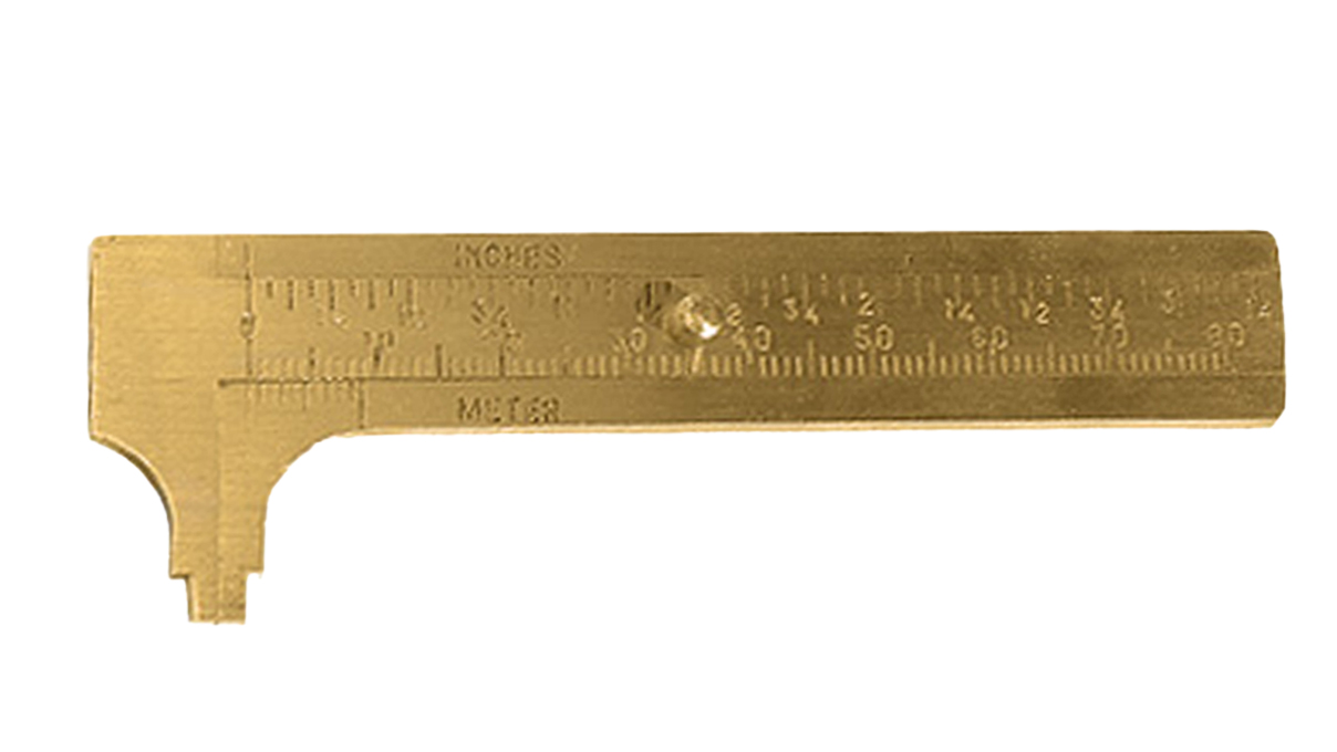 Sliding calipers brass 80 mm