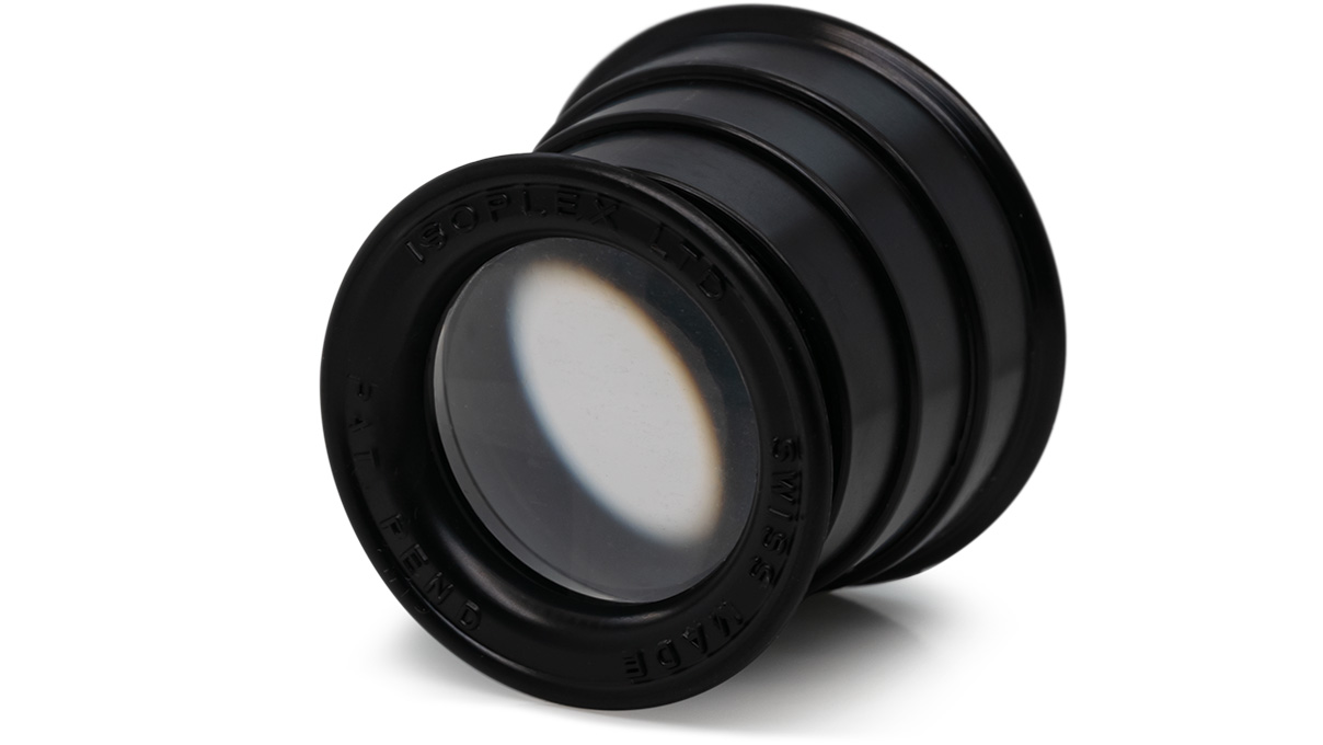 Relojeros telescópica de gafas N ° 2 ½, magnificación de 4x, lente de Ø 23 mm, color negro, el parto, incluyendo caja de plástico
