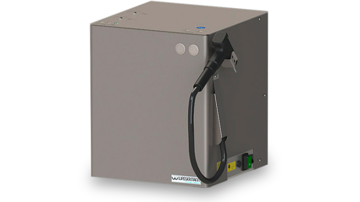 Wassermann Wasi-Steam Compact Dampfstrahlgerät, 1,8 m Schlauch
