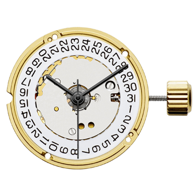 Mvt. ETA F05.115 MH1 10 1/2''' DATE3 NO SC Quartz (371 | SR920SW) - HeavyDrive
