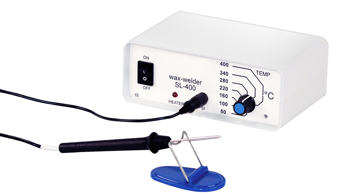 Waxing and modeling station SL 400, including handpiece