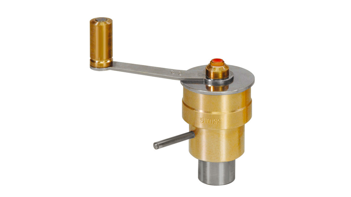 Bergeon 2729-T05 mainspring winder, drum with arbor, right-hand winding, Ø 8,6 mm