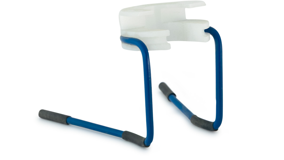 Halter für Feindosierspritzen