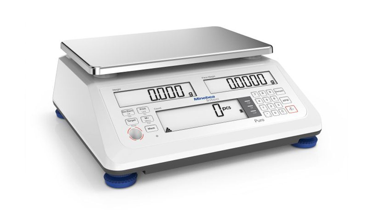 Minebea Puro Count, counting scale, max. 6000 g, readability 0,2 g