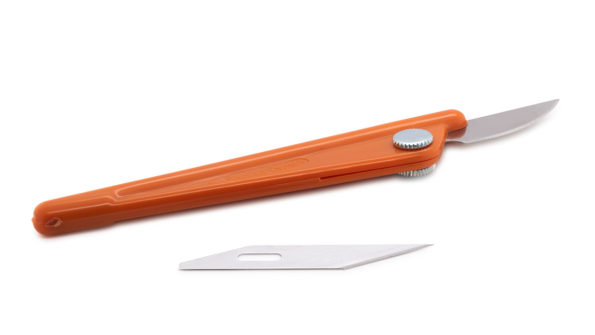 Bergeon 4732 Watchmakers knife, 2 blades, 120 mm