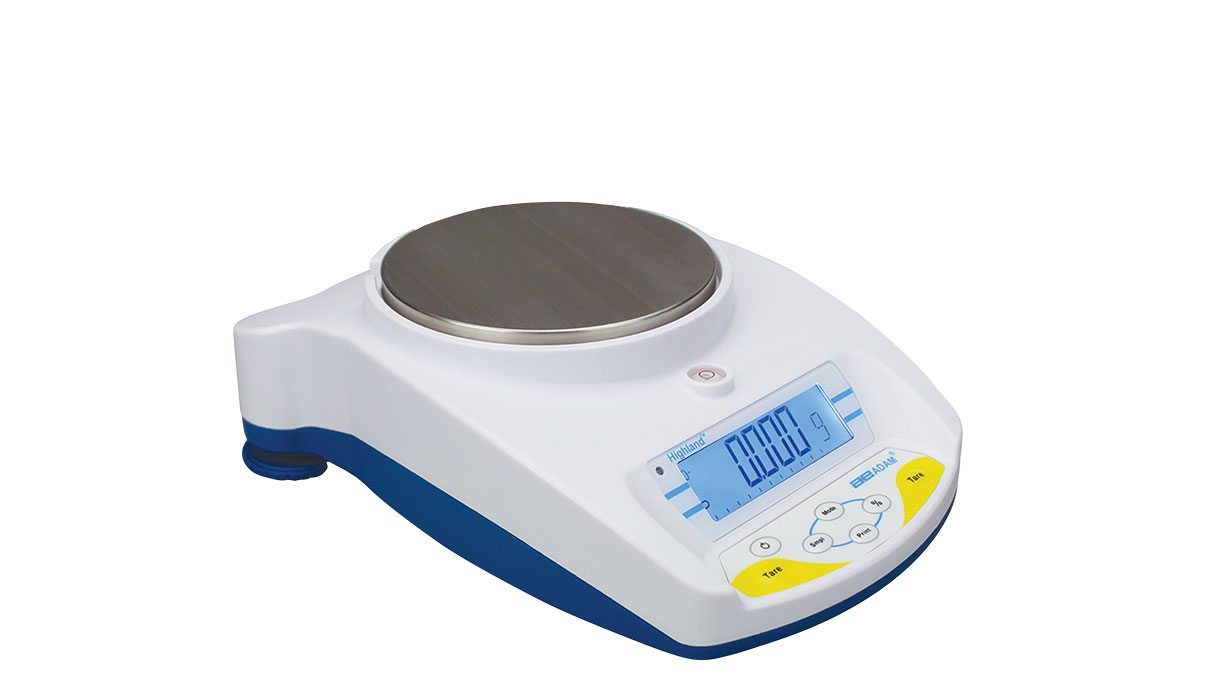 Adam balanza de precisión HCB 602M, máx. 600 g, legibilidad 0,01 g, calibrado