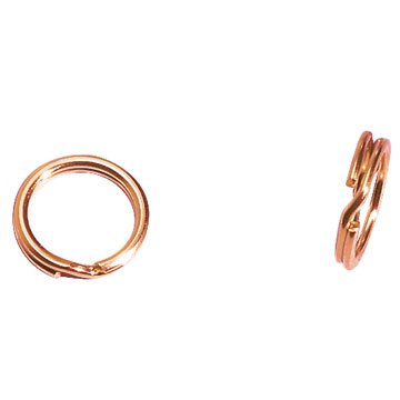 Llaveros Plaqueado rosa Ø 5mm