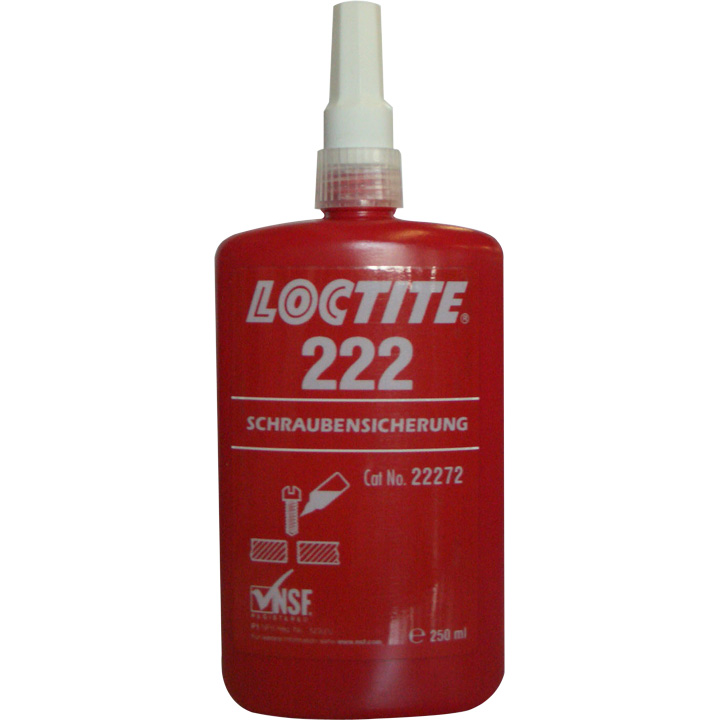Loctite 222, threadlocker, 250 ml