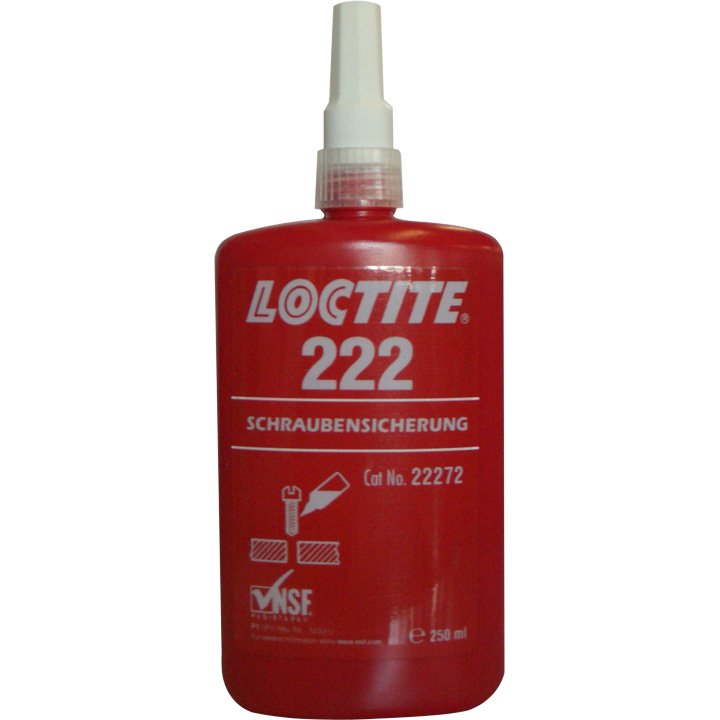 Loctite 222 fijador de roscar, 250 ml