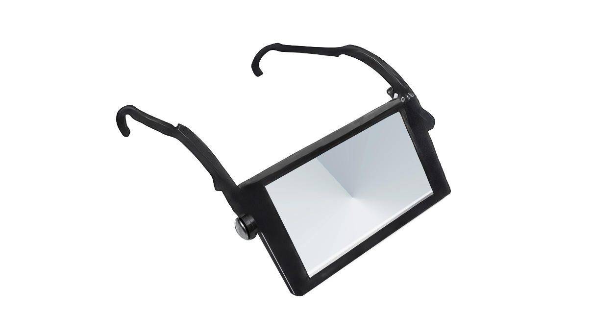 Waldmann loep voor LED armatuur Taneo, 100,5 x 50,5 mm, 4 dpt