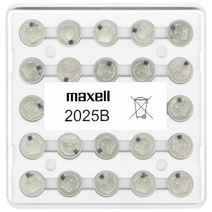 Maxell CR 2025 Bulkverpackung