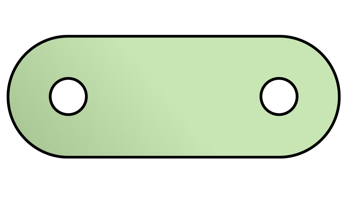 Kettenetikett, Grün, Karton, 27 x 10 mm, 100 Stück
