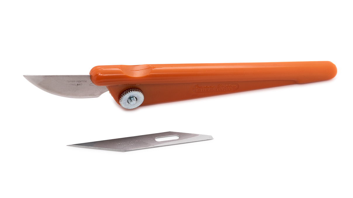 Bergeon 4732 Watchmakers knife, 2 blades, 120 mm