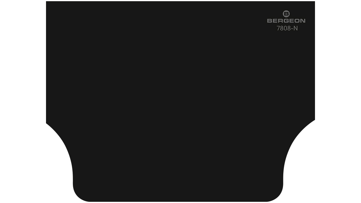 Antistatische Arbeitsunterlage, weich, angepasste Form, 318 x 237 mm, schwarz