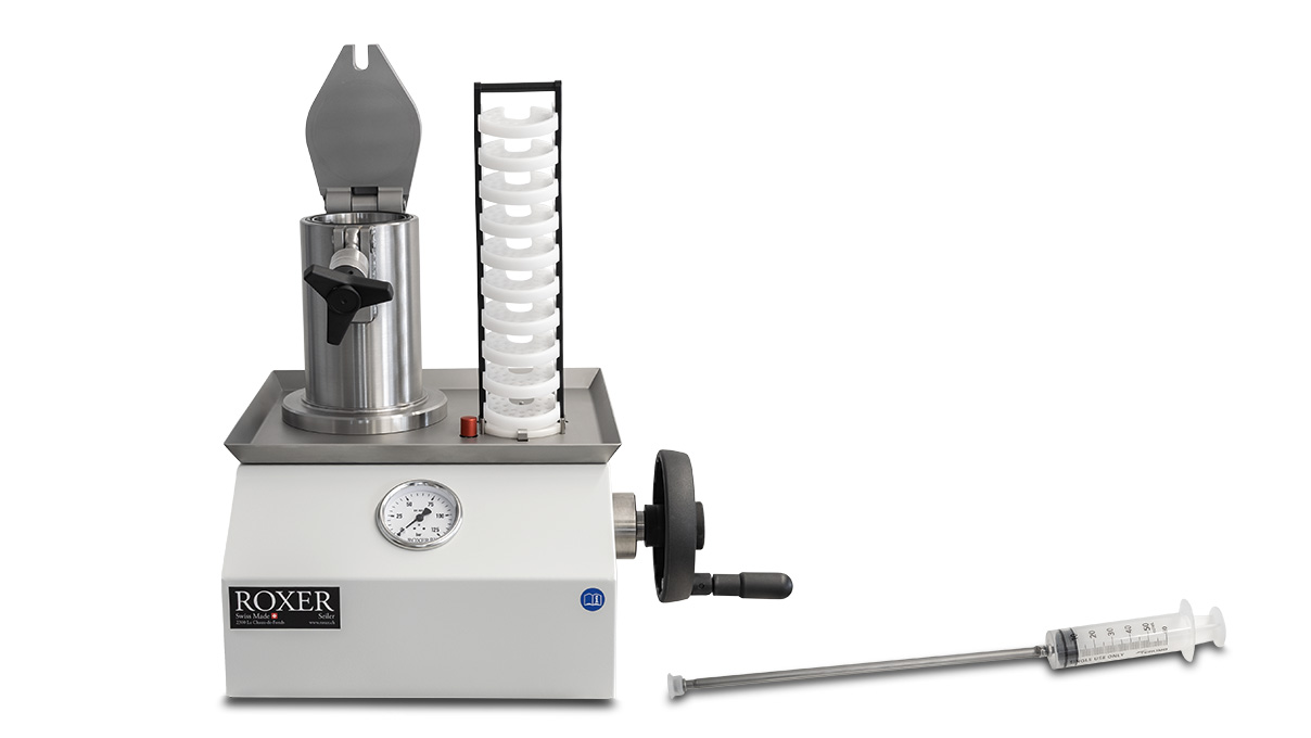 Natator 125-10 water resistance testing device, pressure up to 125 bar
