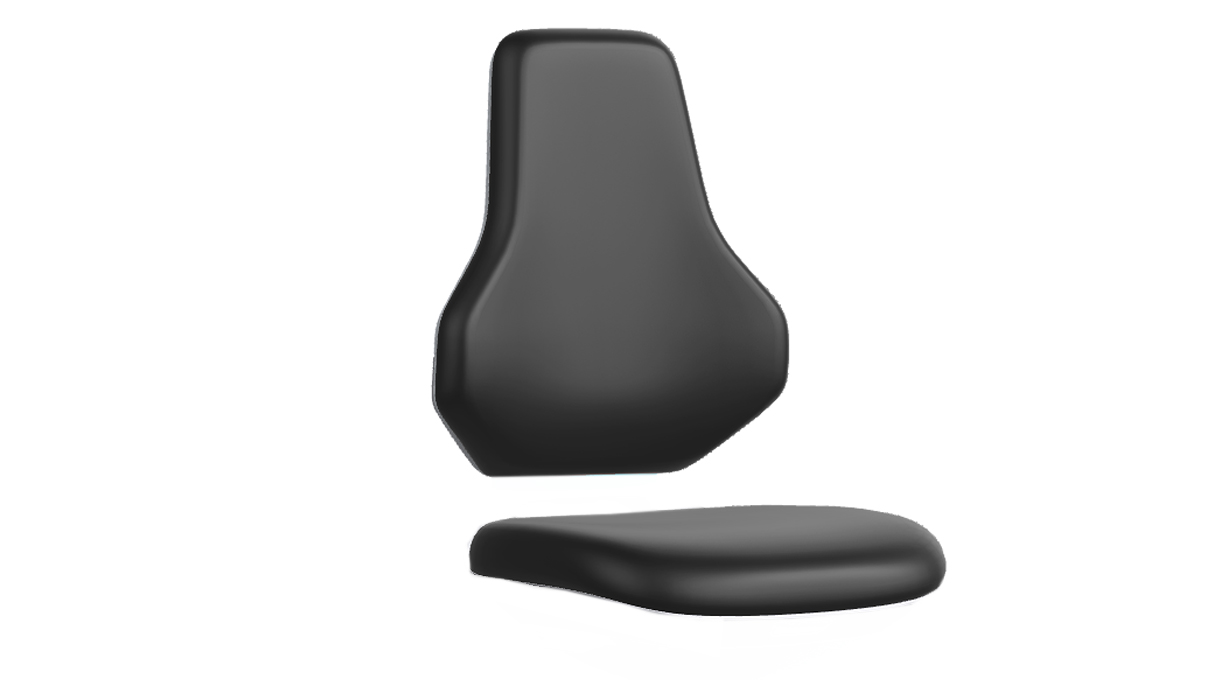 Bimos Polsterelement Skintec ESD für Arbeitsstuhl Texon, schwarz