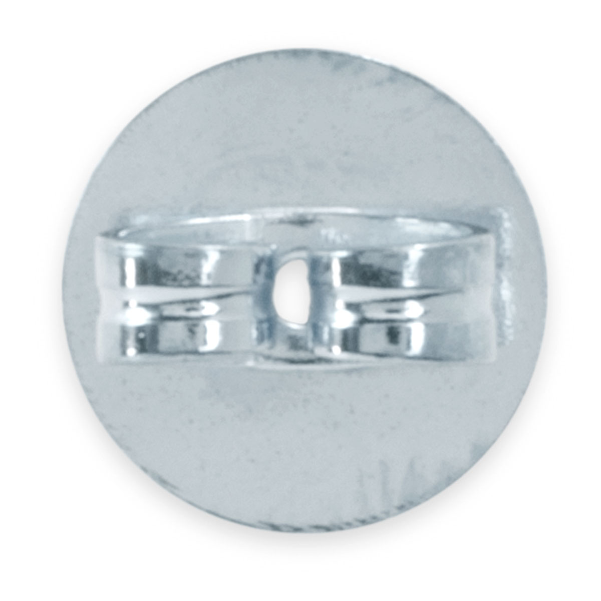 Klemm-Muttern mit Platte 925/- Silber Ø 14,0 mm