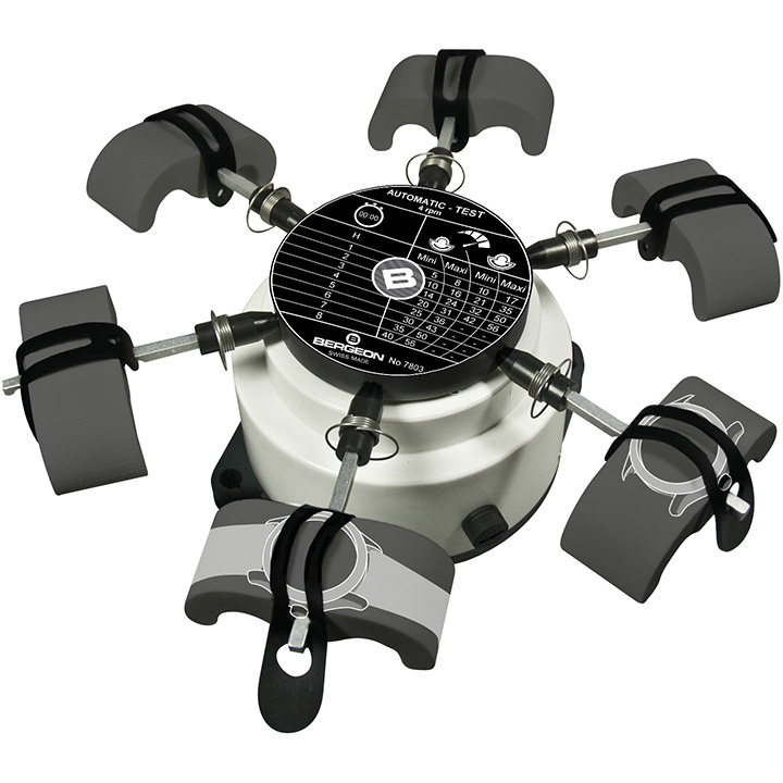 Bergeon 7803-230 horlogeopwinder, voor 6 horloges, 4 tpm, 230 V