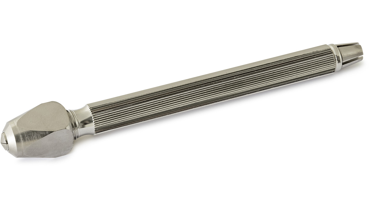 Bergeon 1842-18B Pin vice, square head, length 80 mm